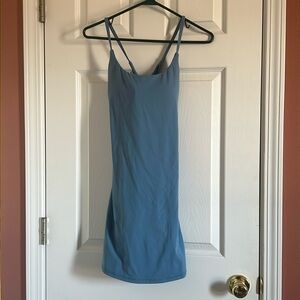 NWT Halara Softly Zero Plush Backless Active Dress Easy Peezy Edition